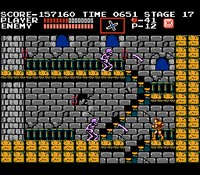 une photo d'Ã©cran de Castlevania sur Nintendo Nes